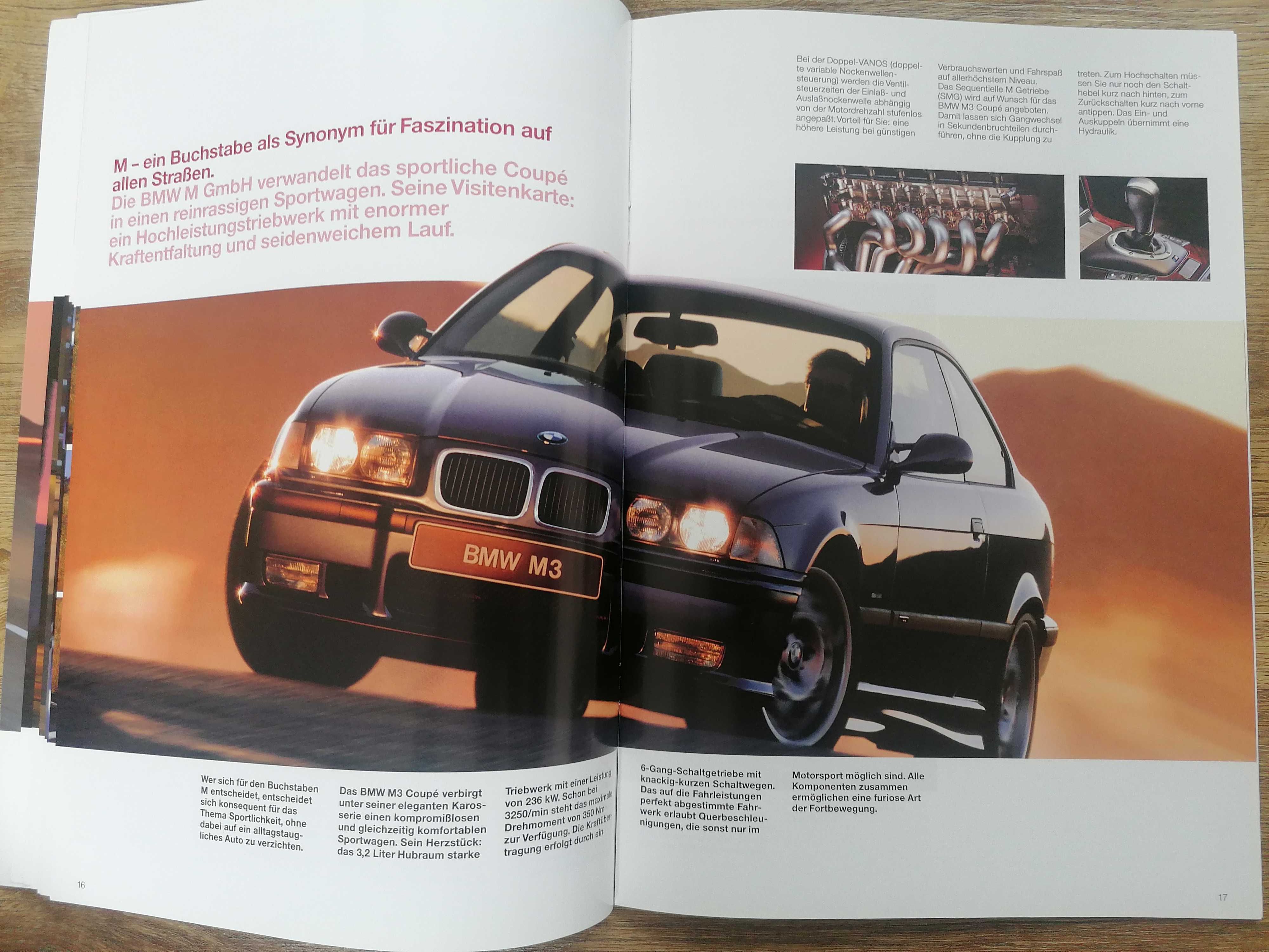 Prospekt BMW 3 E36 Coupe