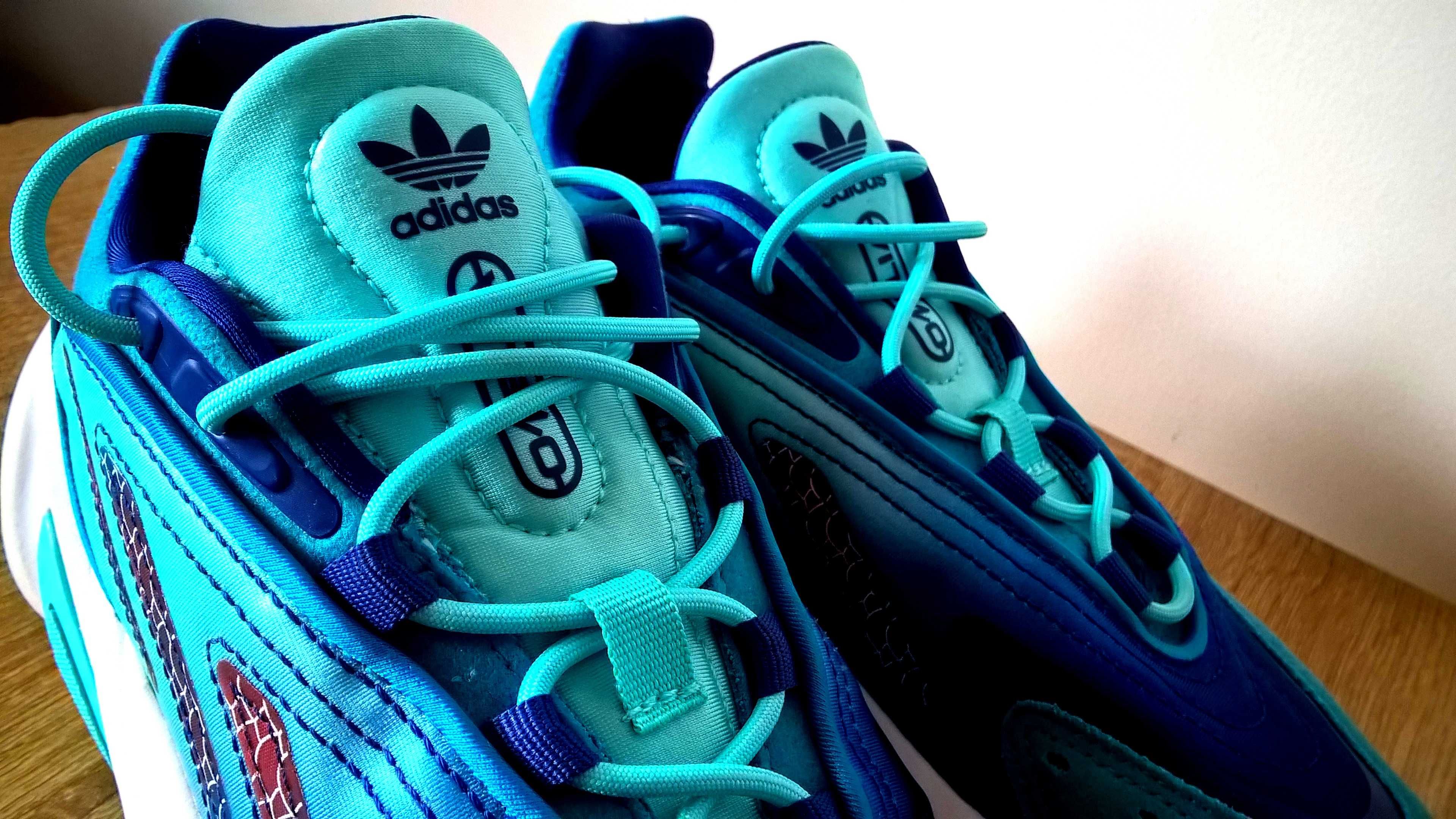 ADIDAS OZELIA  blue cobalt cyjan perfekt jak nowe  r 38