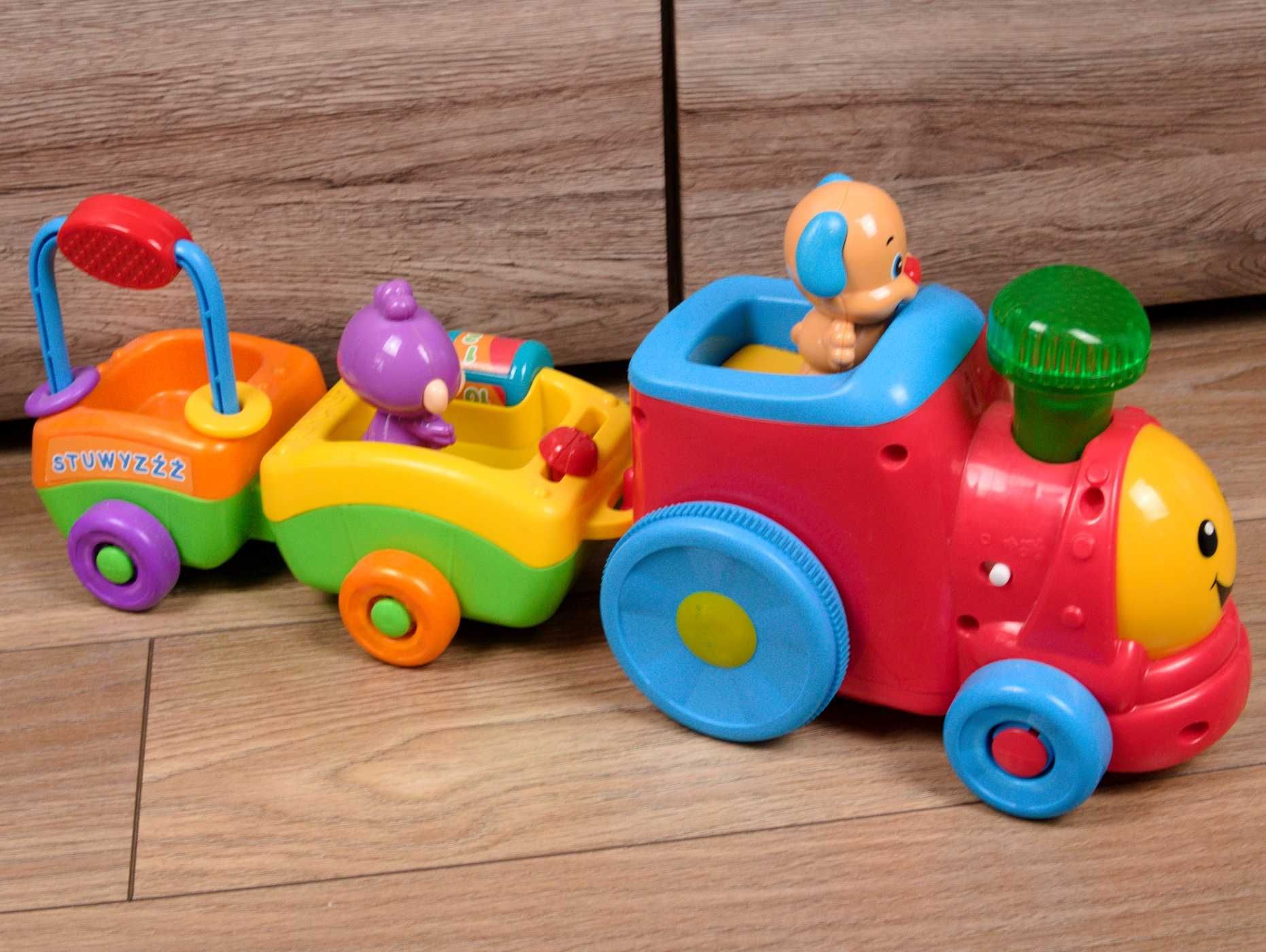 Edukacyjny grający Pociąg Szczeniaczka Fisher-Price 6m+