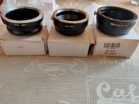 Переходник с  Canon EOS на Sony E (Nex) ,m4/3 (Mft,blackmagic, Fuji FX