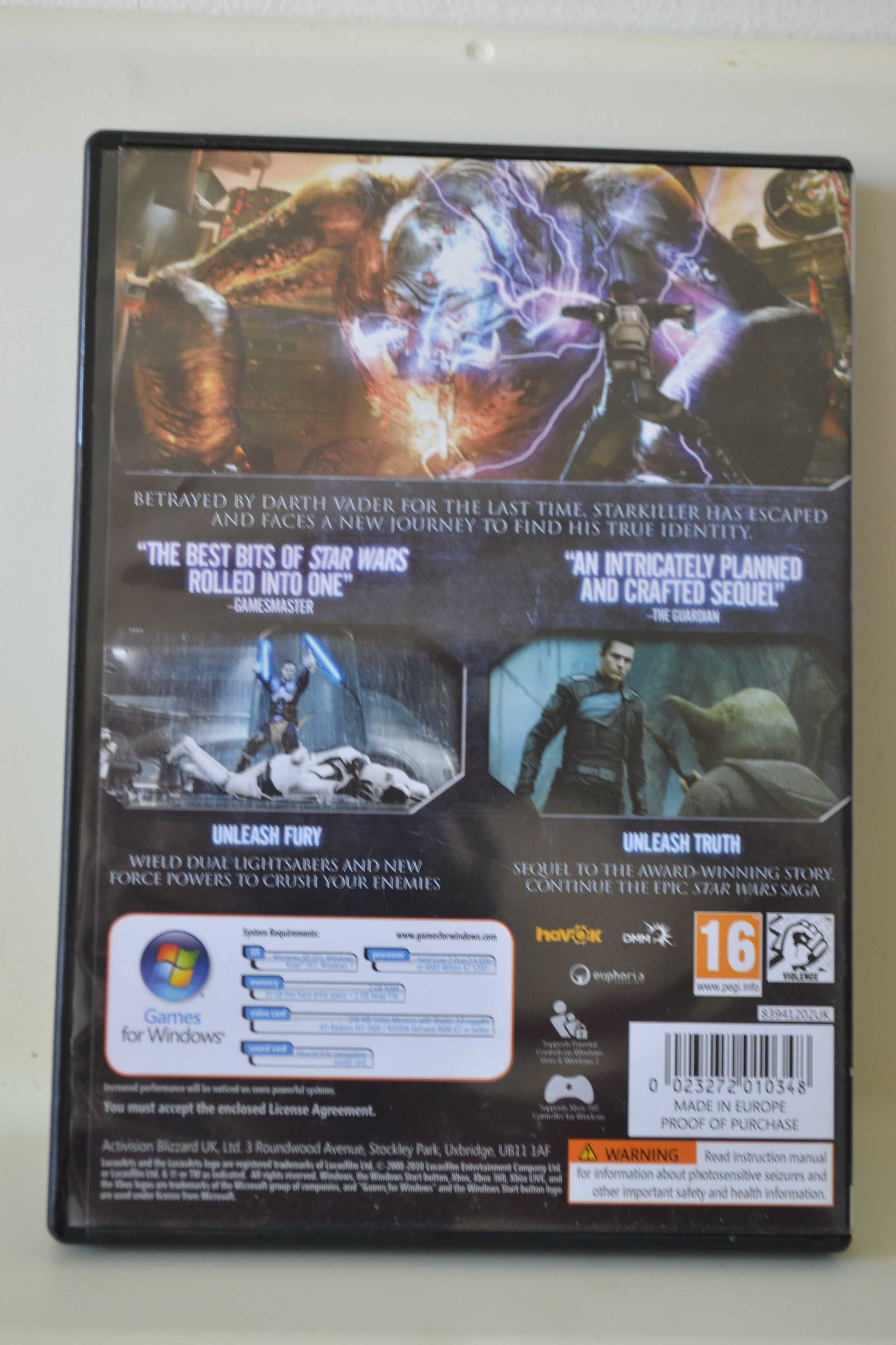 Star Wars: The Force Unleashed II  PC