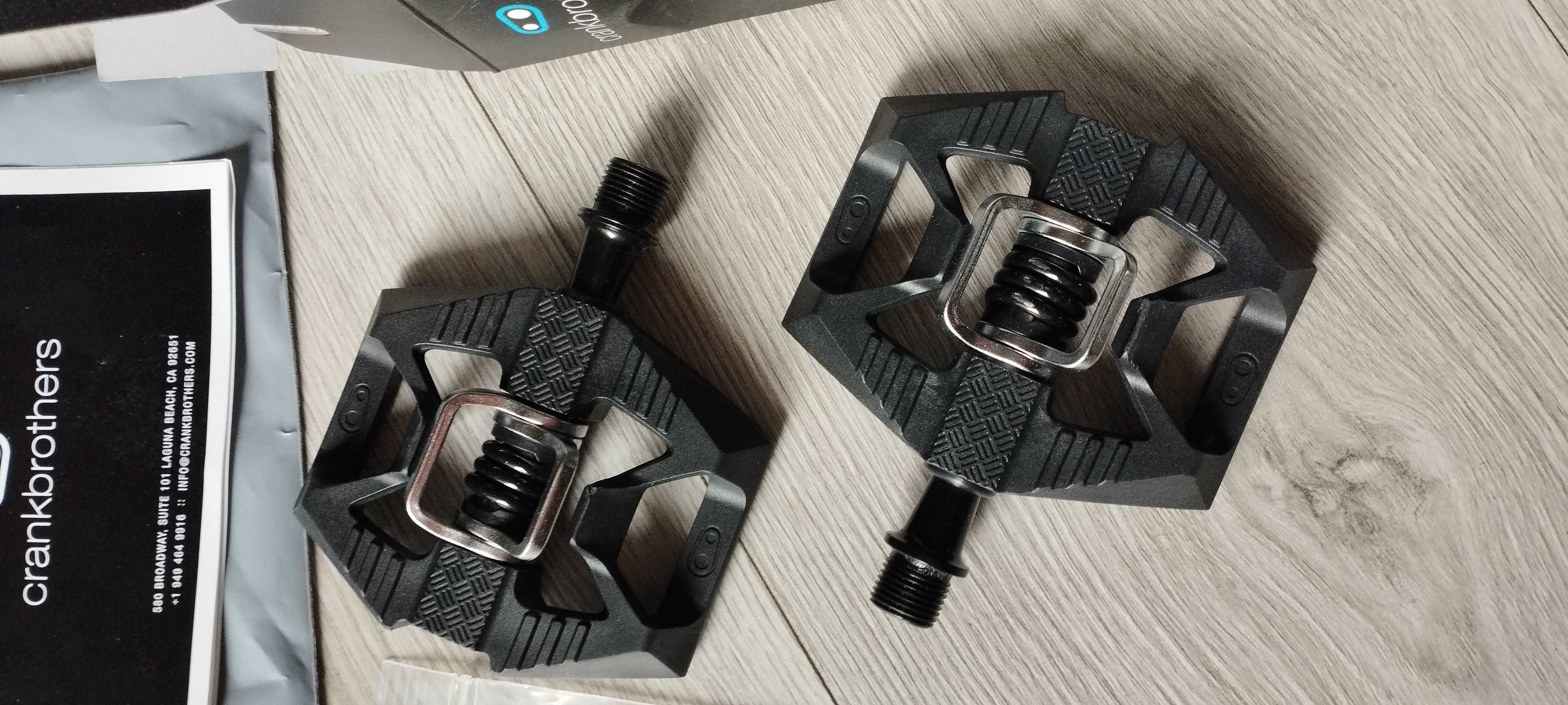 Crankbrothers Double Shot 1 pedały rowerowe zatrzaskowe platformy