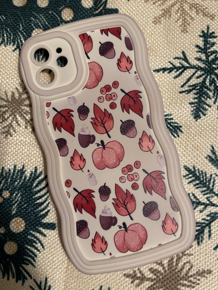 Obudowa case iPhone 11 jesienny jesień pumpkin