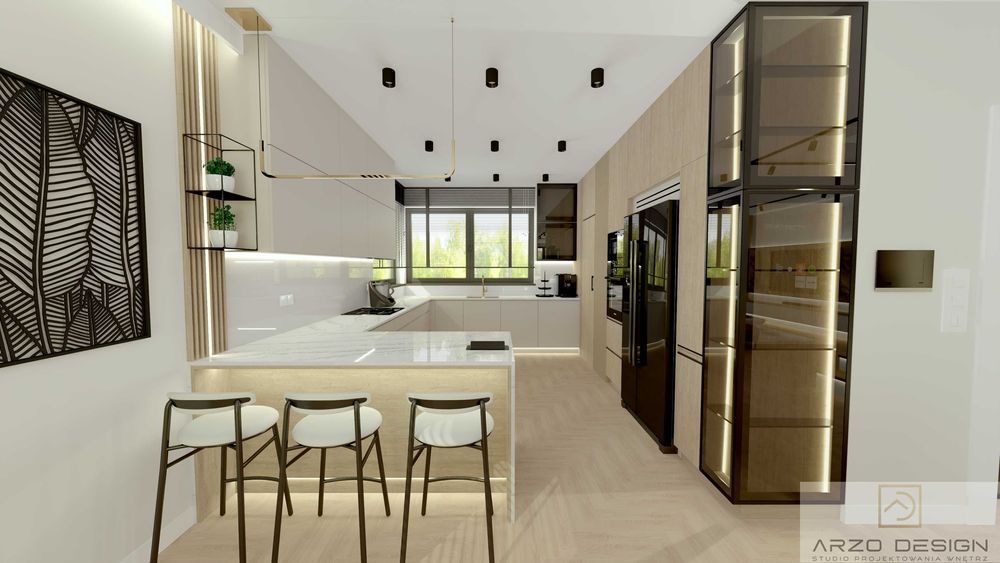 Projektowanie wnętrz, projekt aranżacja łazienki, salonu, kuchni