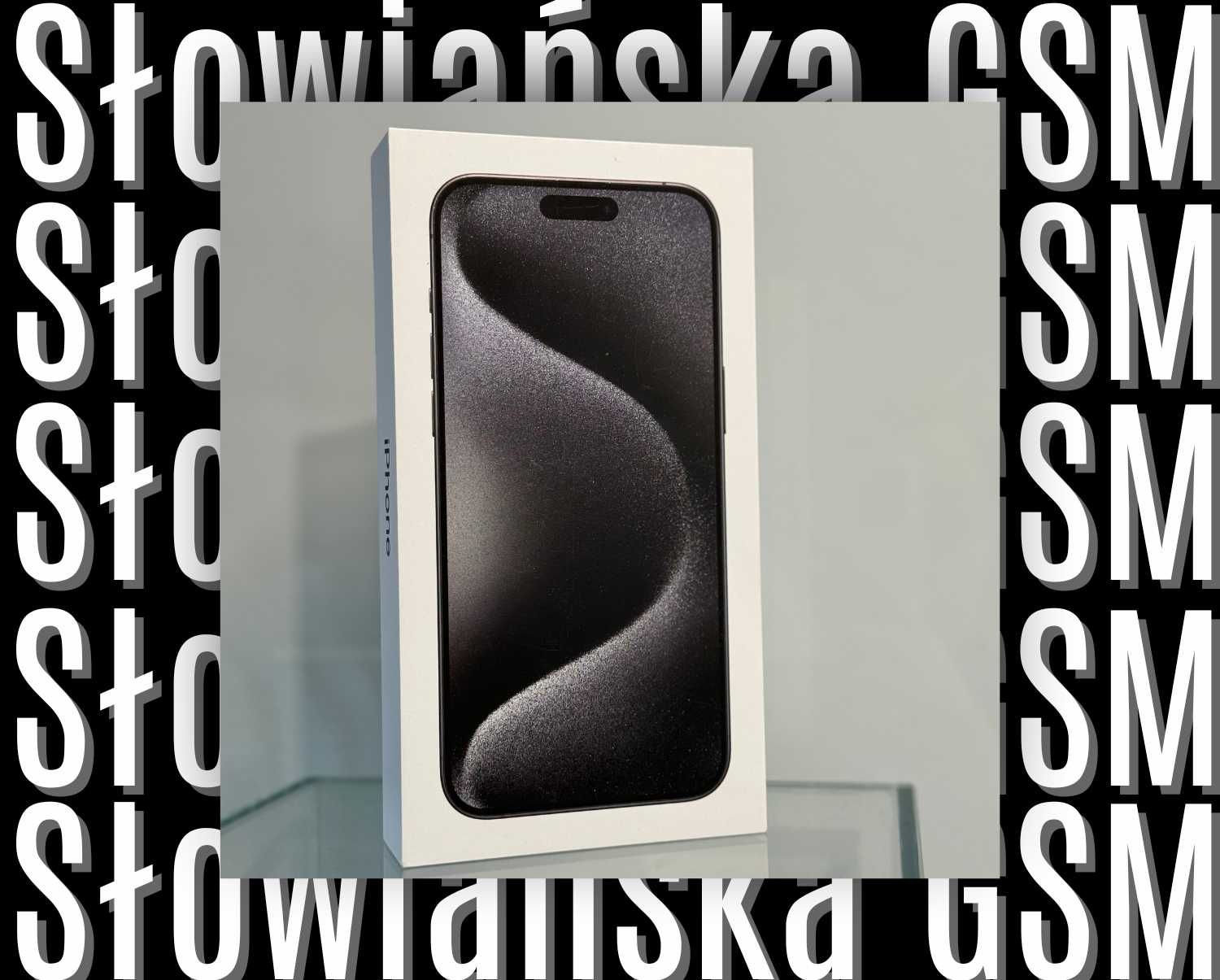 NOWY!!! iPhone 15 Pro Max Black Titanium 1TB GSM SŁOWIAŃSKA