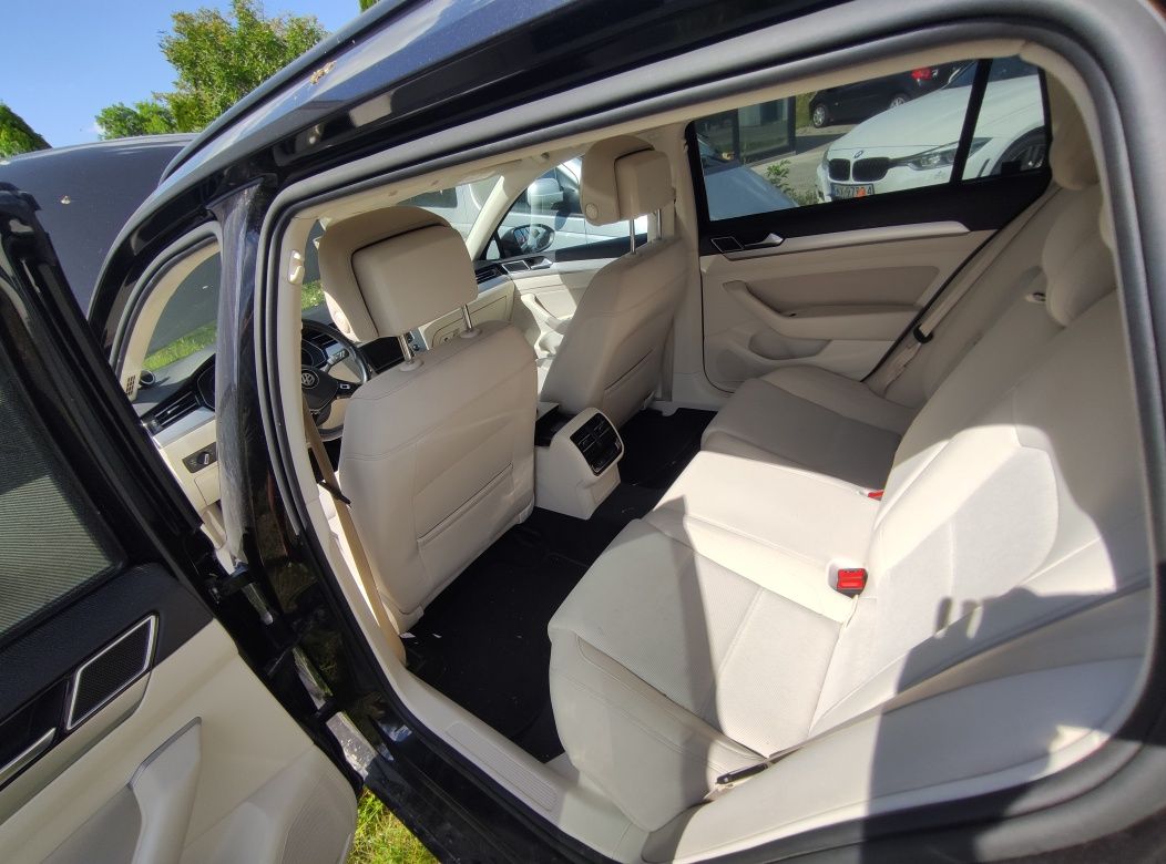 VW Passat B8 2016, 1.6 TDI, Uszkodzony, silnik odpala, podłużnice cale