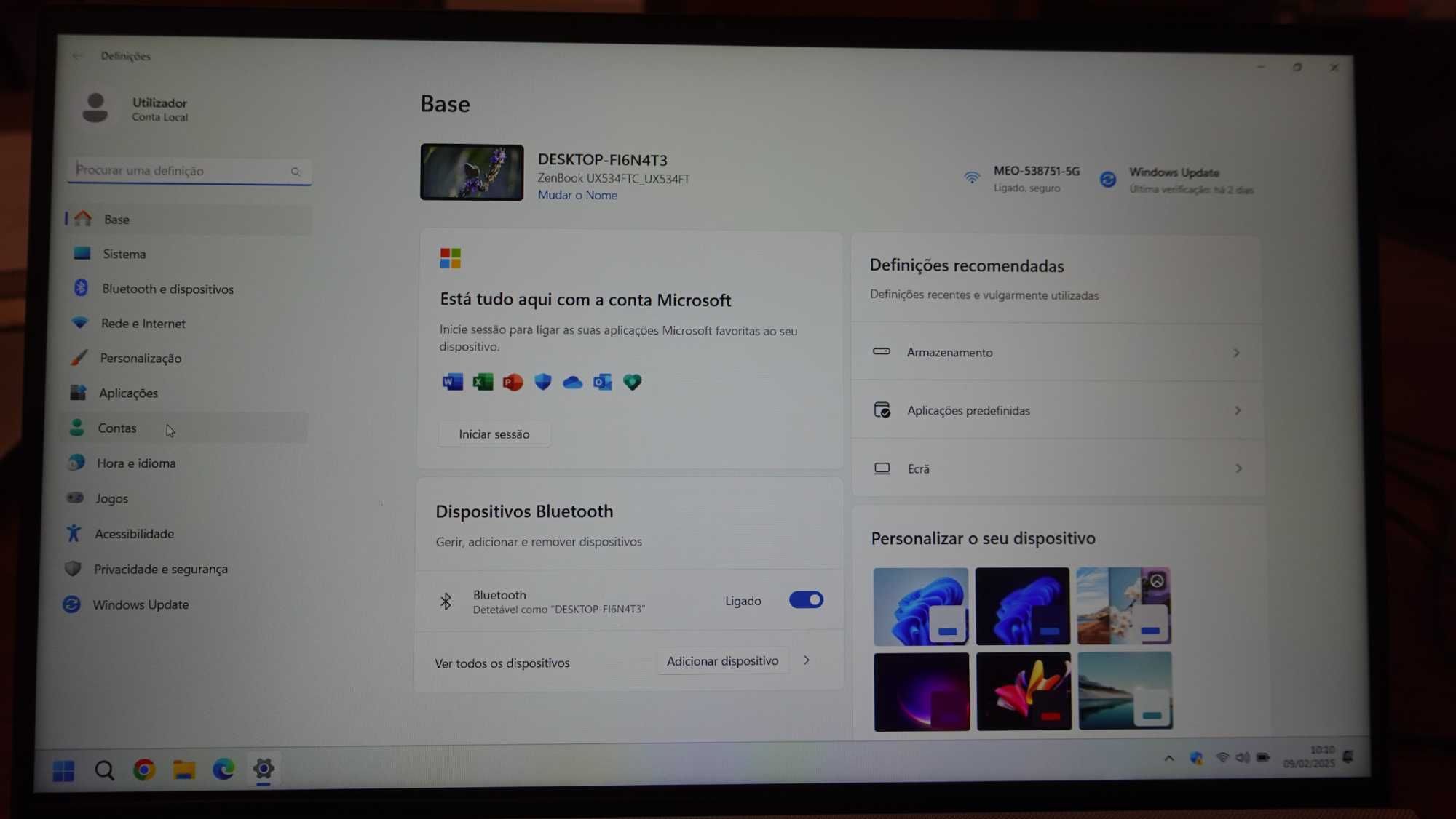 Portátil ASUS i7 como novo