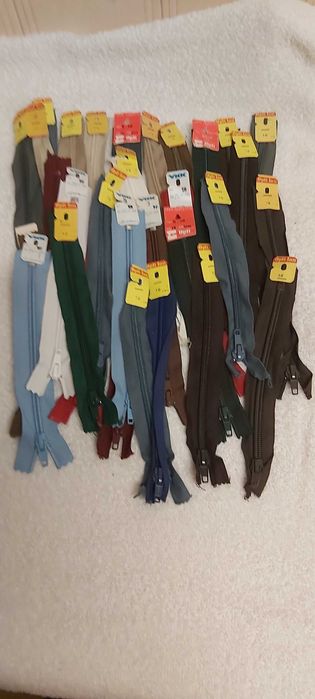 Fechos de correr 18cm diversas cores