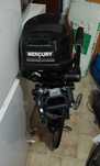 Motor de barco Mercury 6cv a 2 tempos + depósito para combustível