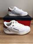 Reebok Club C Bulc 43 Białe Skórzane Sneakersy Męskie, Komfort i Styl