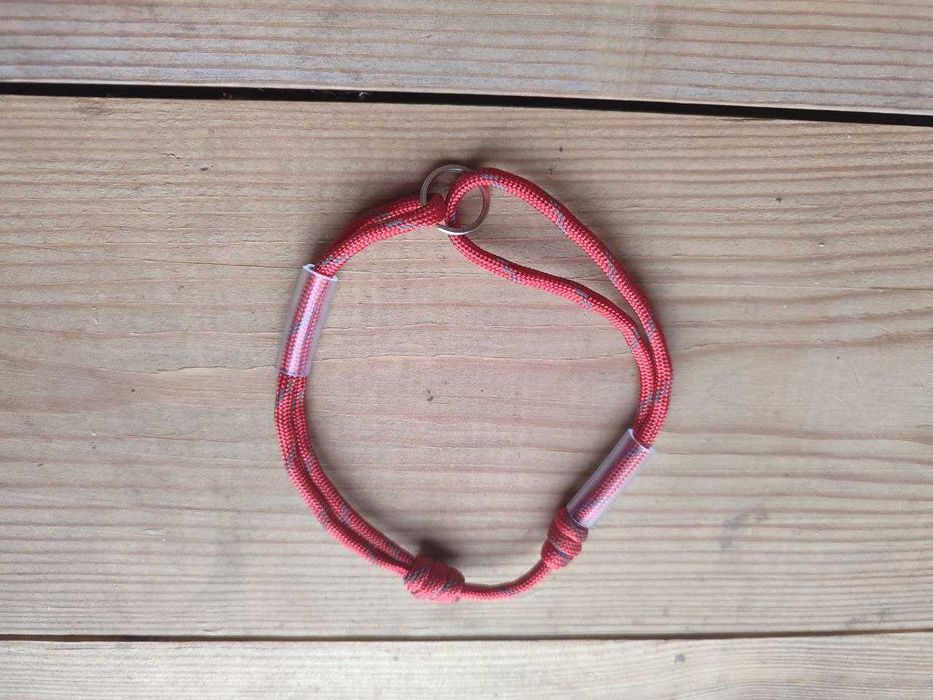 Регульований нашийник-шнурок для адресника собаки/кота 22-40 см