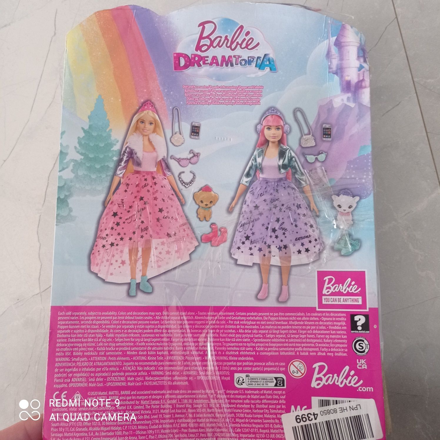 Lalka Barbie Dreamtopia Przygody księżniczki