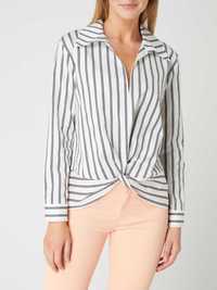 Сорочка/Блузка Hugo Boss Cileas Striped Draped Blouse