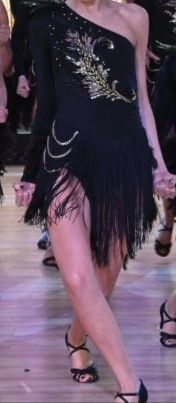 Sukienka taneczna latino