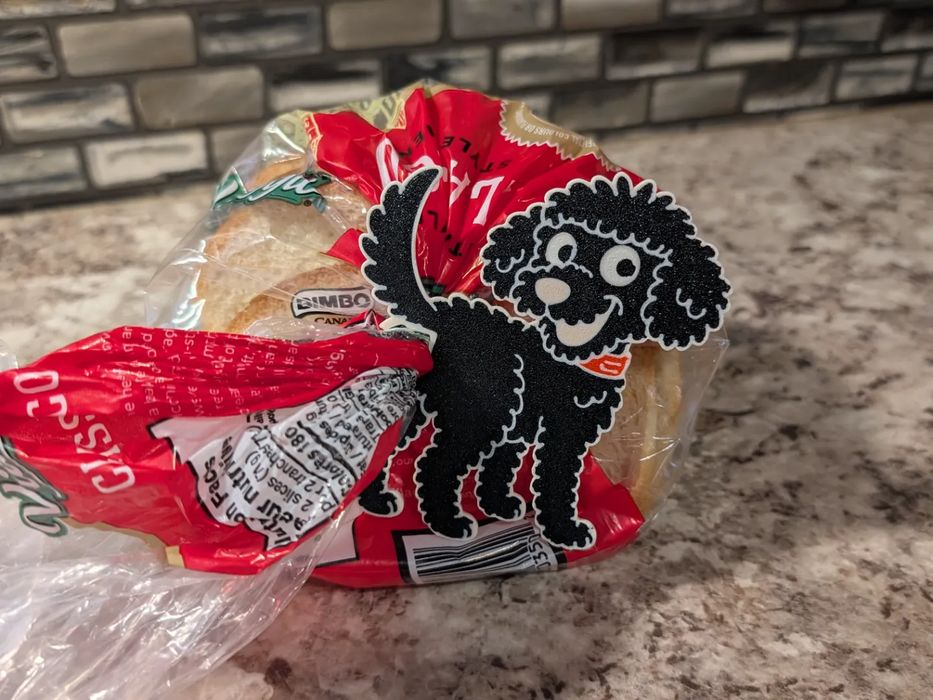 Clip Divertida de Cão Poodle para Sacos