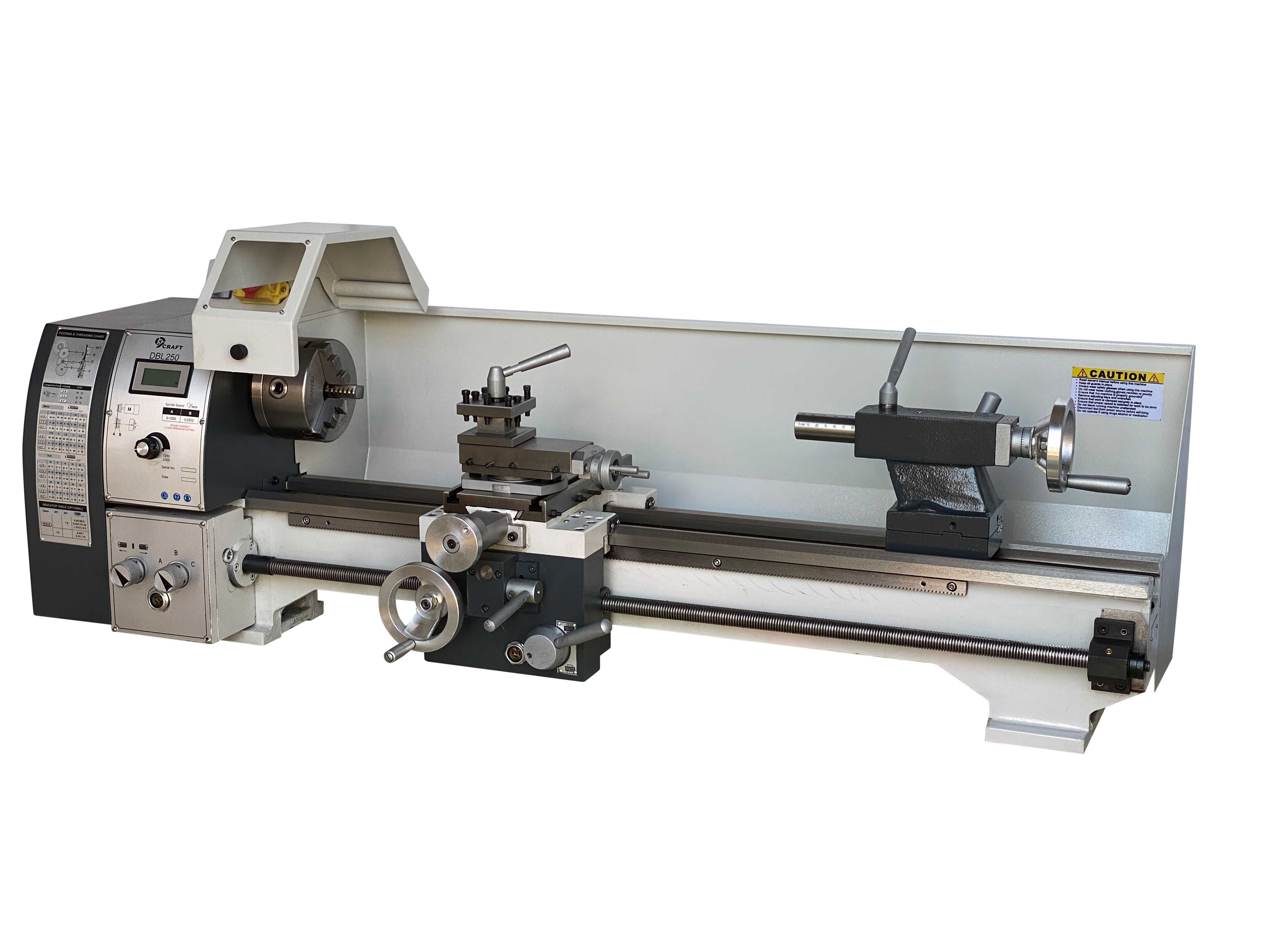 Токарний верстат 9craft DBL250 250х800 1100W 38 мм шпиндель