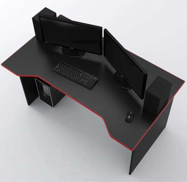 Ігровий, компьютерний - офісний стіл 138х80 см (без кранштейну)