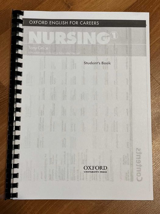 Oxford English for Careers Student's Book Nursing 1
