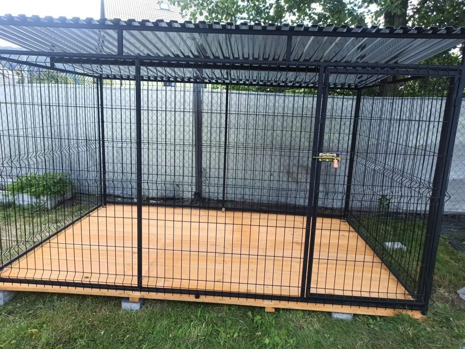 Kojec dla psa 3x2m, zagroda super boks z panelu 3D
