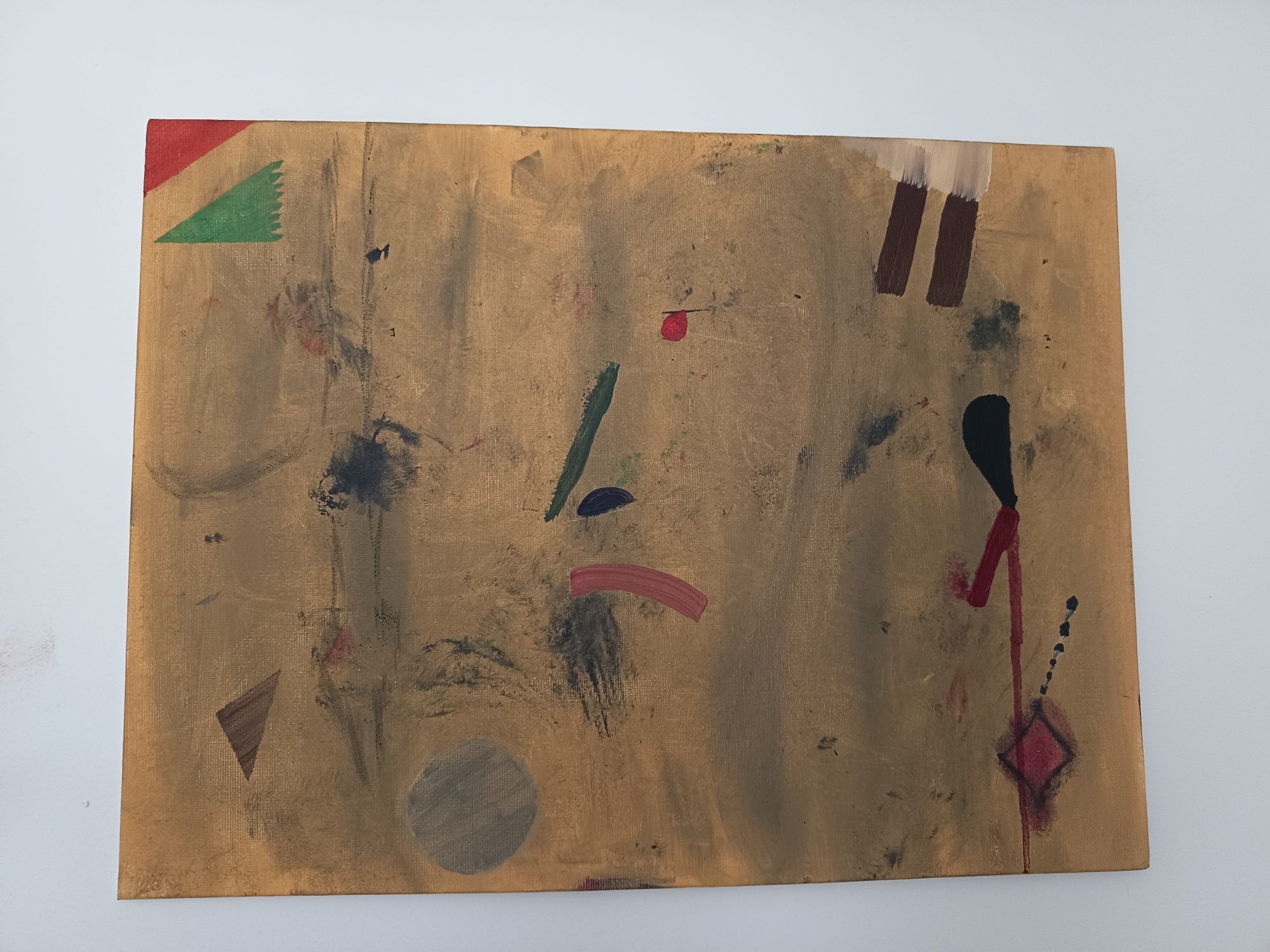 Óleo sobre tela cartonada. Português. Datado e assinado.