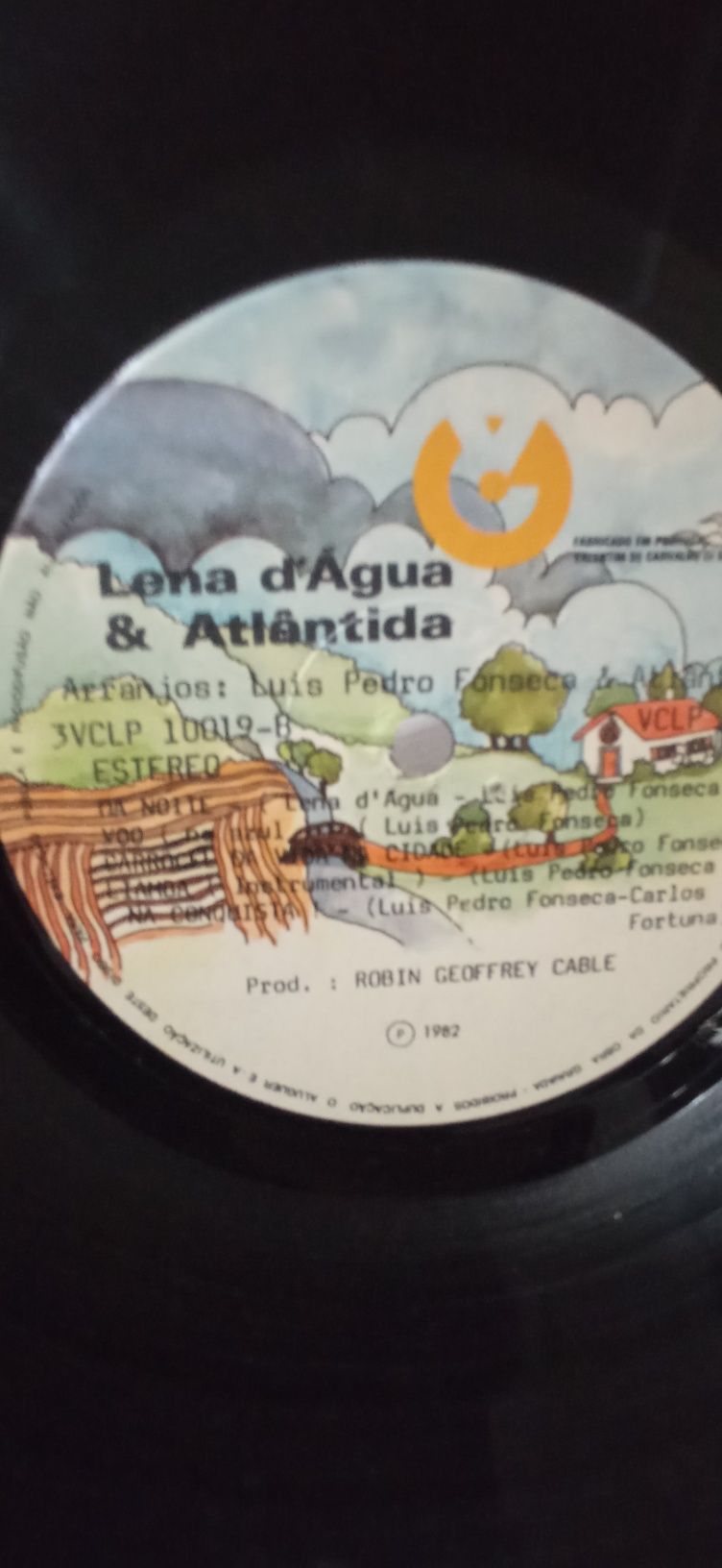 Disco de vinil, Lena D'Água & Atlântida