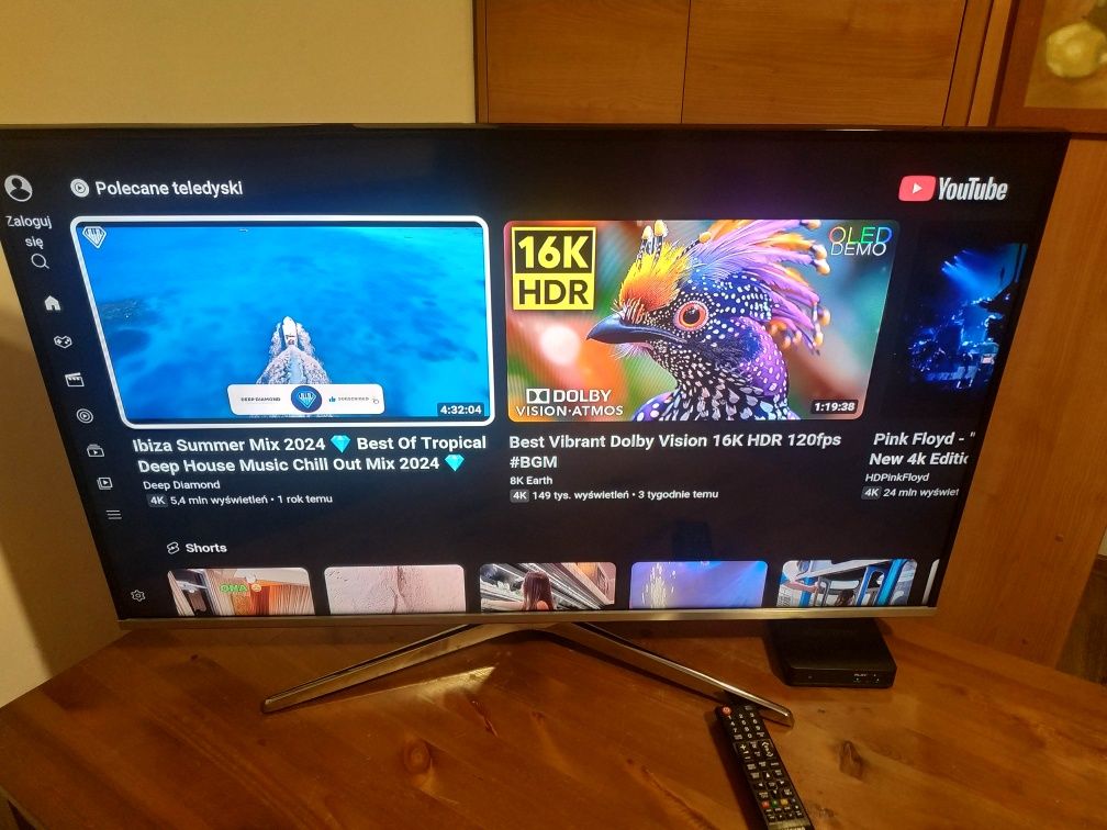 TV 40" Samsung + Smart TV dekoder WIFI YouTube Netflix  Android