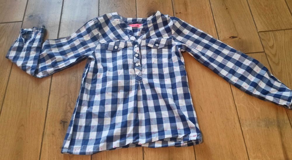 Elegancka koszula dla dziewczynki rozm 128