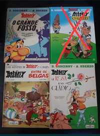 Astérix Rosa gládio grande Fosso regresso entre  belgas  o gaulês