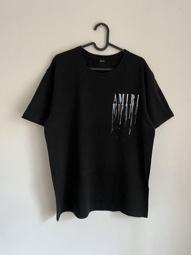 Koszulka Męska - Amiri - Men’s Black T-shirt - L