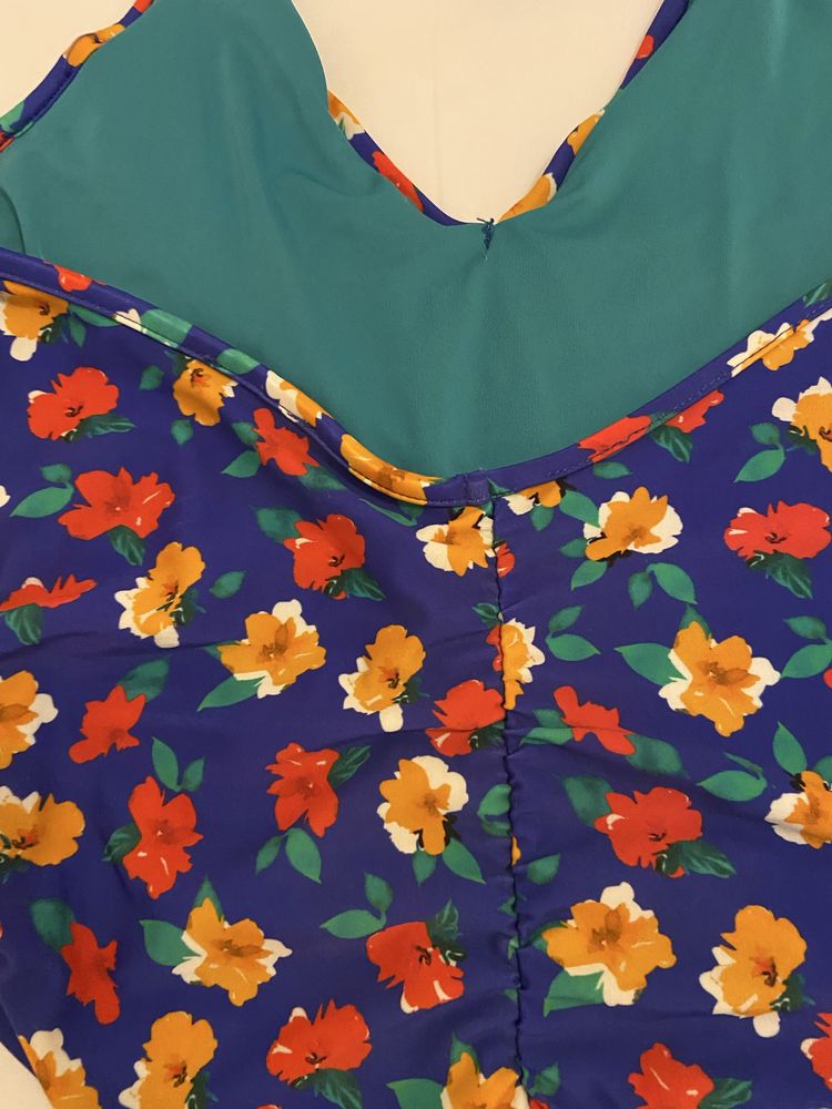 Fato de banho florido - Zara