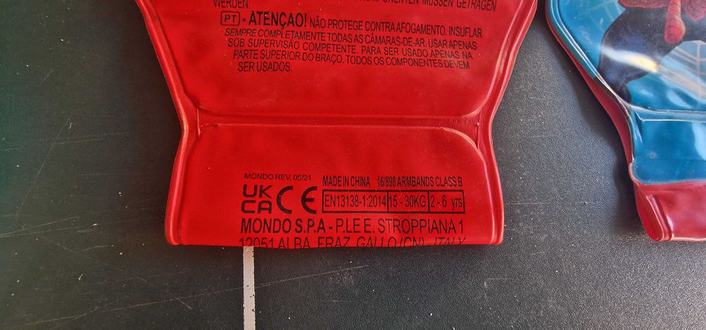 3 Braçadeiras piscina criança