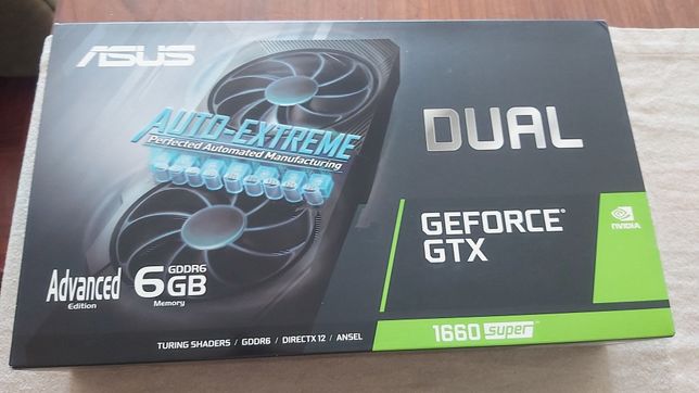 Asus Geforce GTX 1660 super 6GB