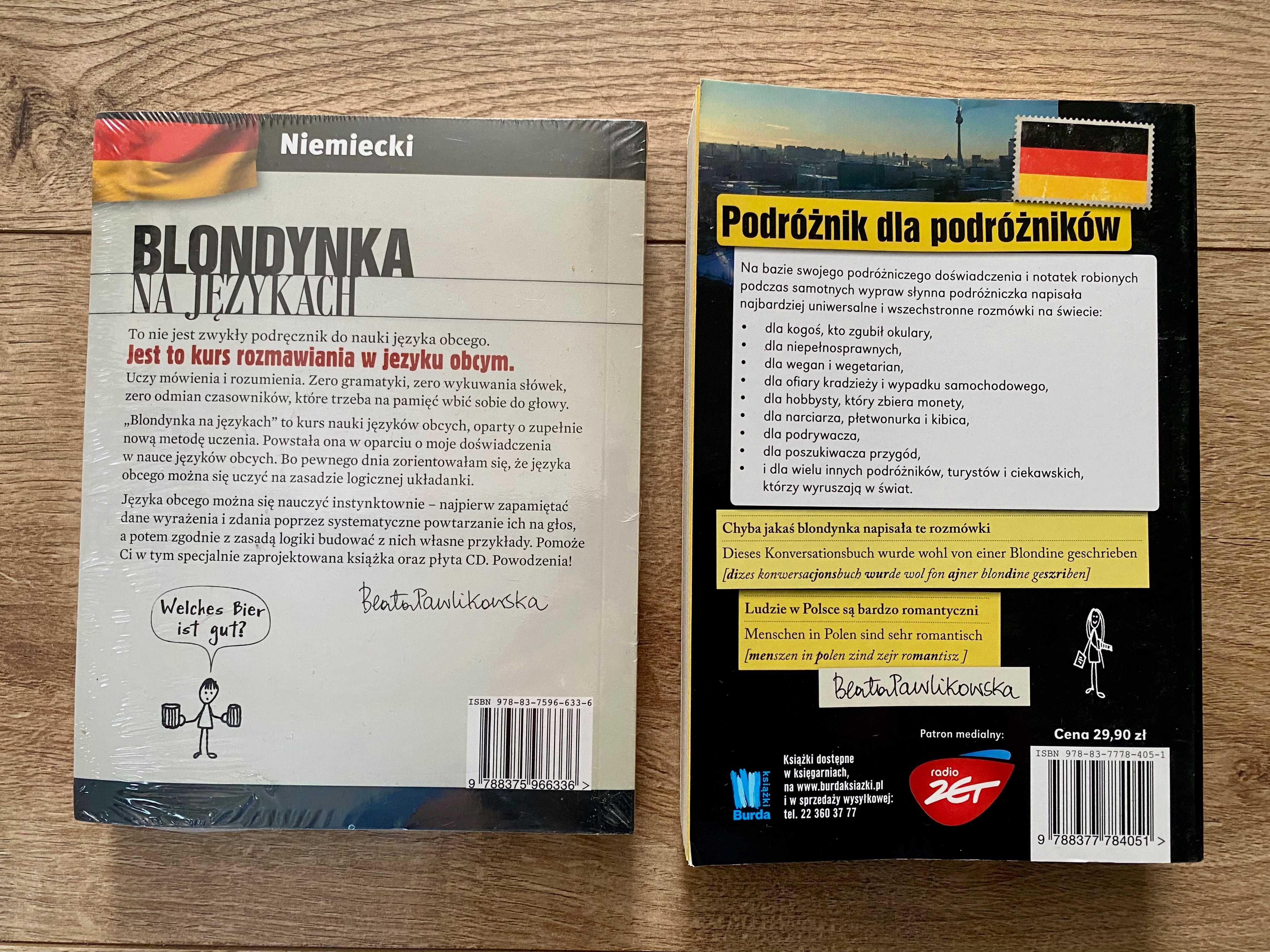Niemiecki rozmówki, Blondynka na językach, Beata Pawlikowska