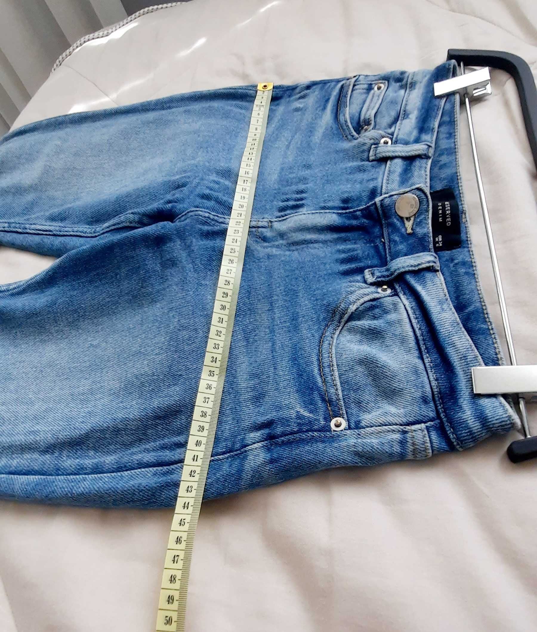 Jeansy skinny mid waist Reserved