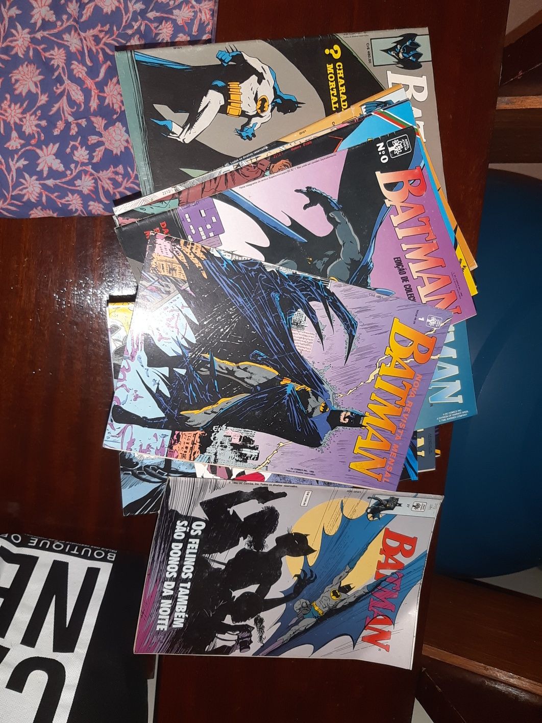 Banda desenhada batman,detetive comics e mini series