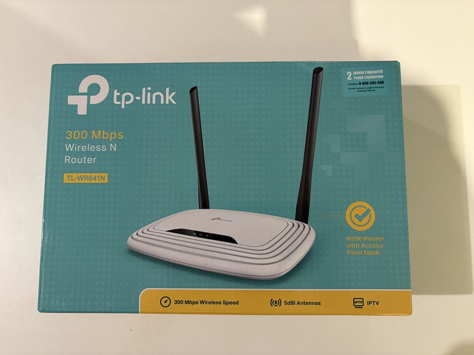 Роутер Tp-link WR841N 300mb/s