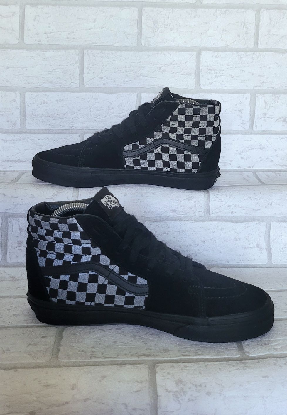Unikat tenisówki Vans damskie wysokie zamszowe skórzane trampki 37 38