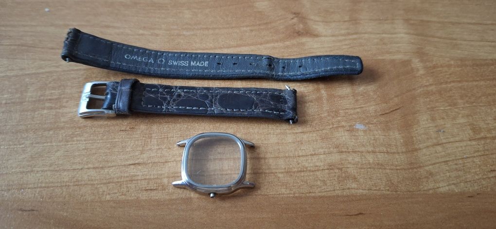 Koperta + bransoleta ze skóry Omega Seamaster women vintage oryginał