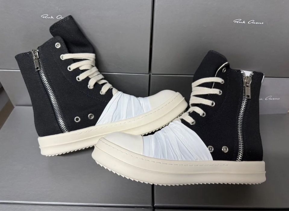Кеды Rick Owens Ramones Wrap | рик овенс рамоны opium archive