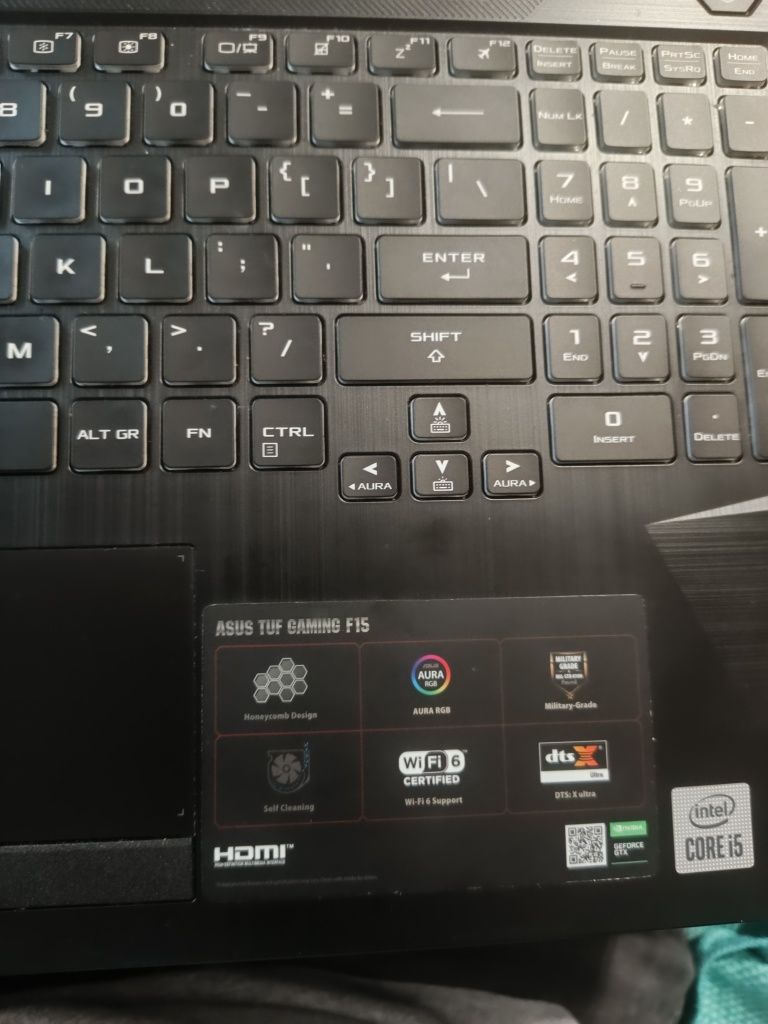 Gaming laptop tuf