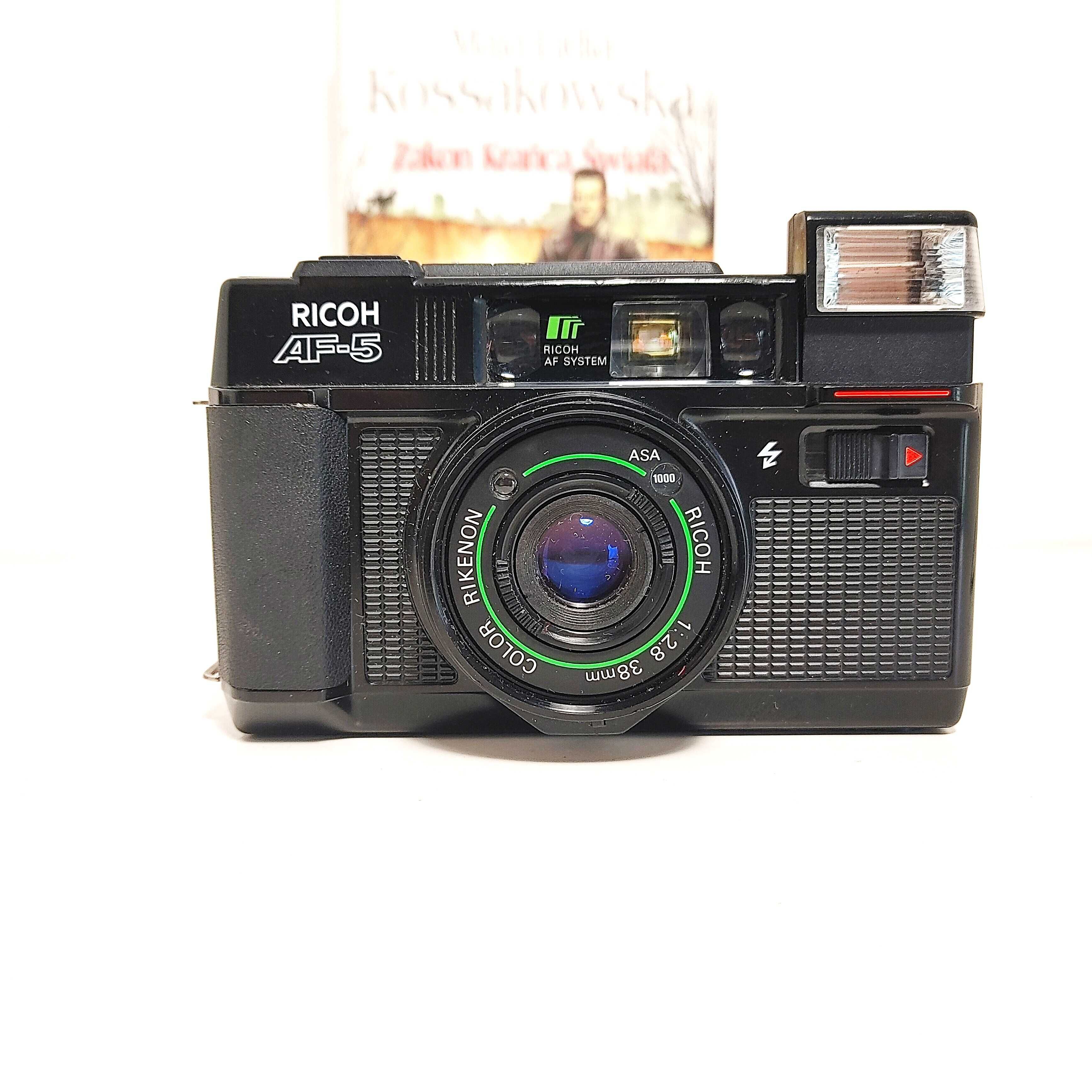Kompaktowy aparat fotograficzny z 1985 r  RICOH AF 5 po Serwisie ŁADNY