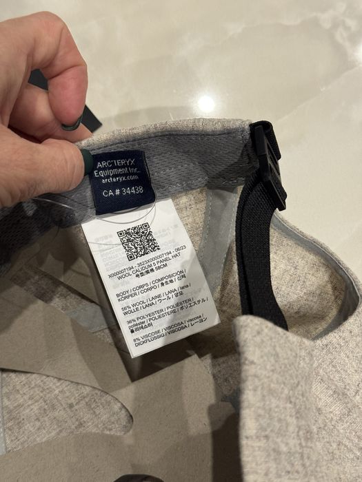 Кепка Arc'teryx Wool Calidum 5 Panel оригінал світла оригинал