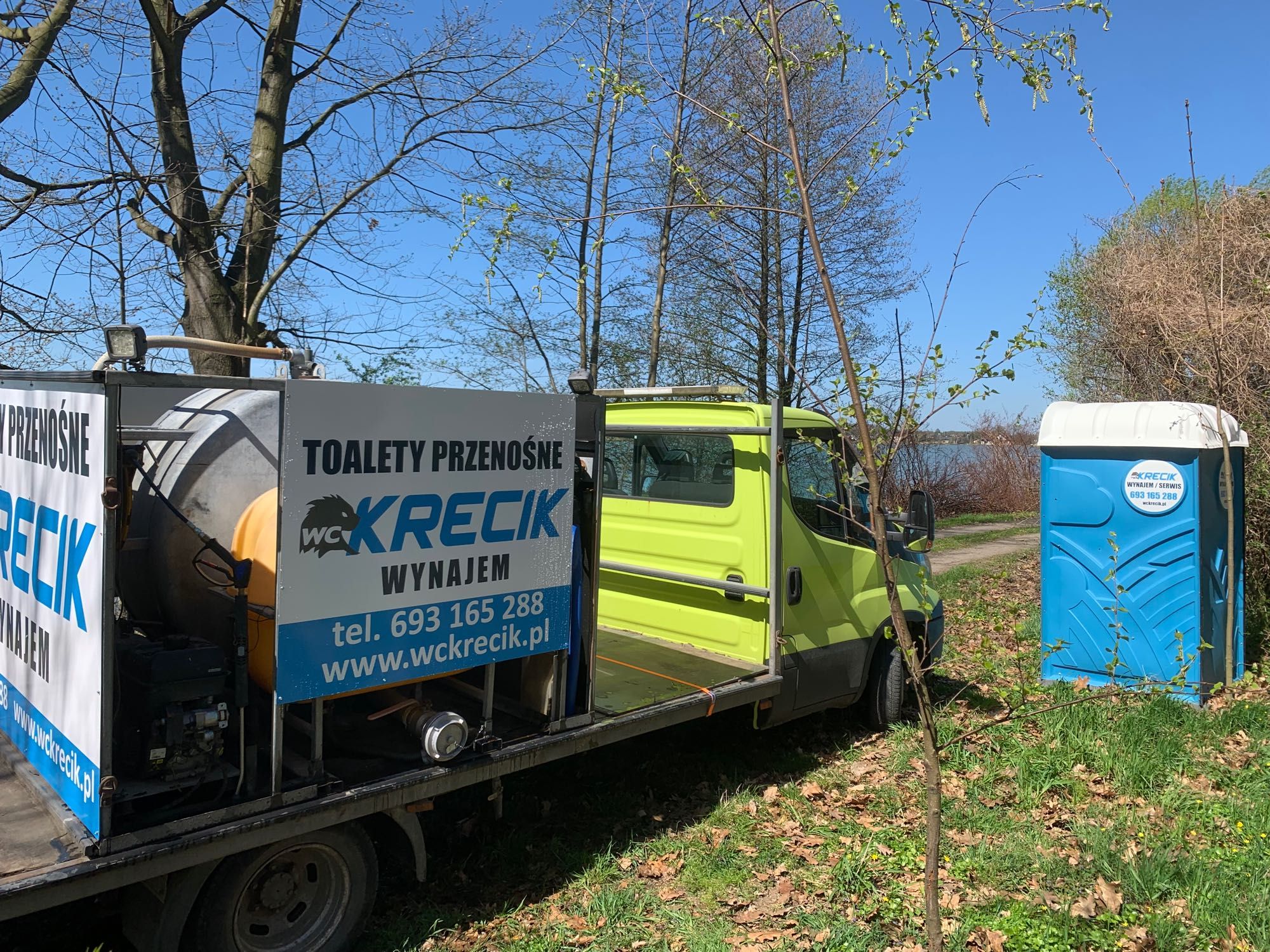 WC wynajem toalet przenośnych na budowę, działkę -Czechowice Dziedzice