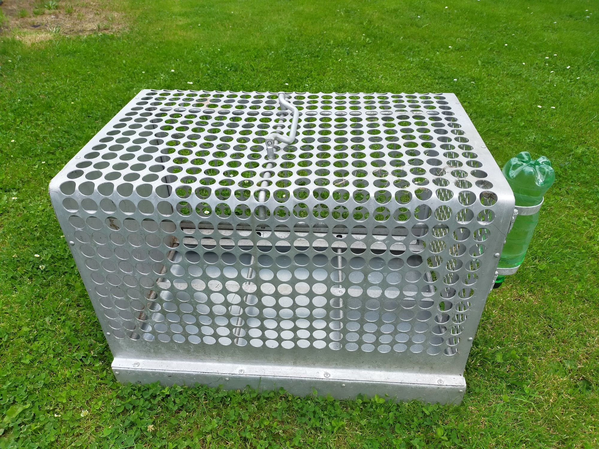 Klatka aluminiowa transporter dla kota psa kury gołębi królika