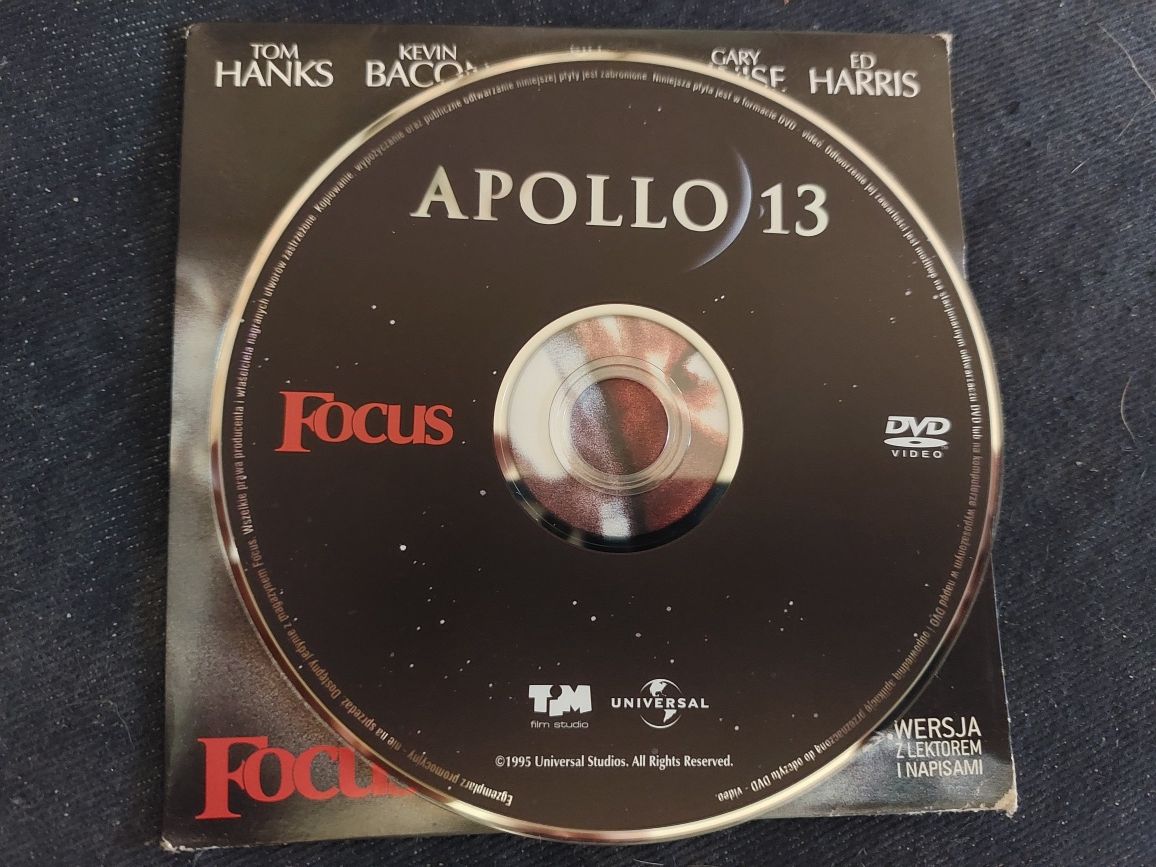 VHS Apollo 13 wersja przedpremierowa 1995 + DVD