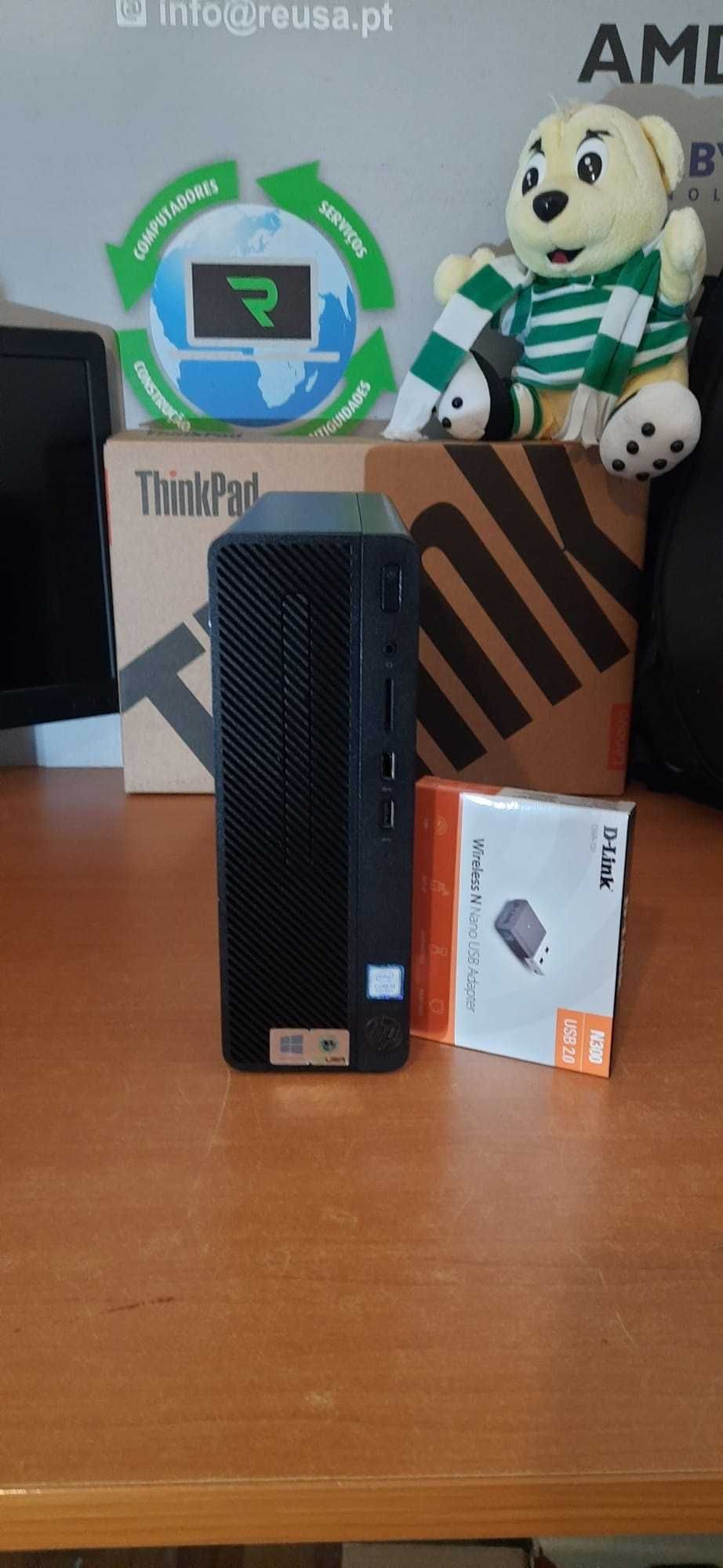 Pç HP Pro 290G1 8ªG|i3.8100-3.6G|16G-Ram|NVMe256+HD500|TPM2.0|HDMI|W11