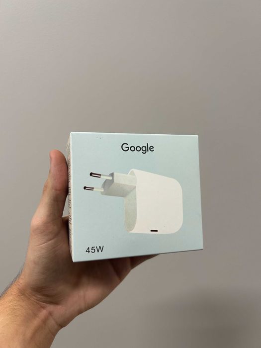 Зарядний блок Google Pixel 45w USB-C швидкісний адаптер для всіх Pixel