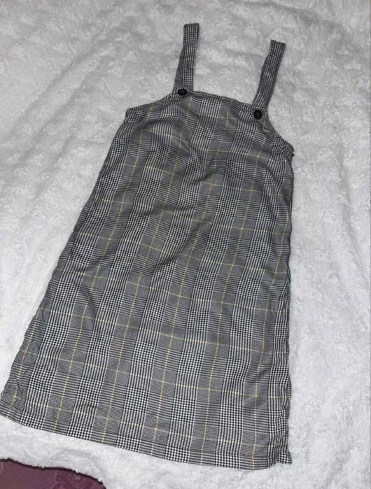 Sukienka w krate na ramiaczkach rozmiar 158 h&m