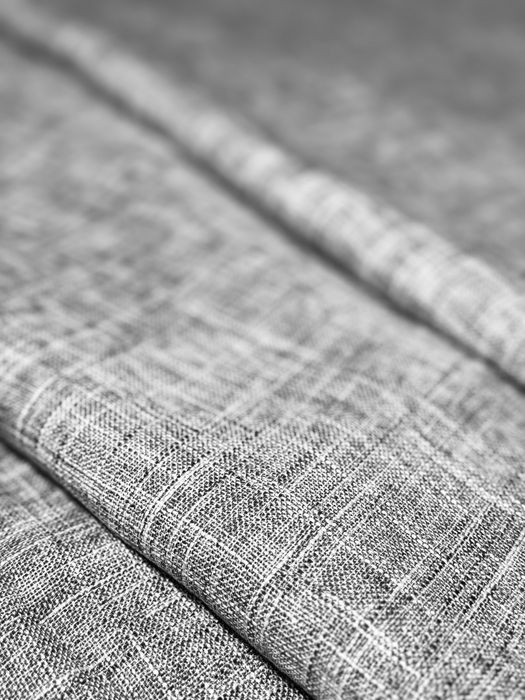 Tkanina Stylizowana Na Len Materiał Na Zasłony Grafit Melanż 300 cm 09