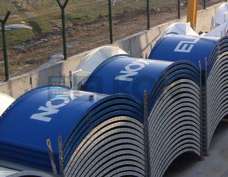 Modułowy silos na cement i materiały sypkie 150 ton (105 m³) z dostawą
